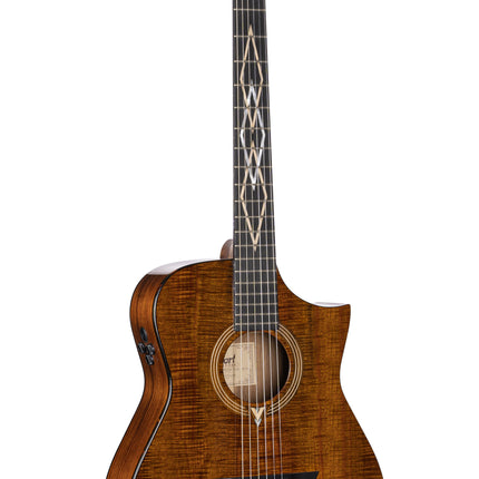 Cort FRANK GAMBALE LUXE NYLON BR W/CASE-Cort-Music Stage