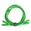Udg U97001GR - ULTIMATE AUDIO CABLE SET RCA-RCA STRAIGHT  GREEN
