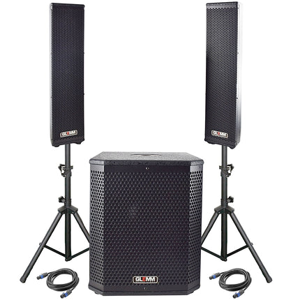 Subwoofer Activo 12" + 2 Tops Pack-Som e luz-Karma-Music Stage