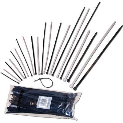 Abraçadeiras Nylon 4,8x250mm - Pretas (100 unid)-Apoio tacnicobricol-SMI-Music Stage