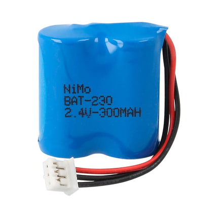 Acumulador 2,4V 300mAh 2x1/2AA NI-CD-Energia-Nimo-Music Stage
