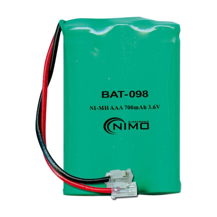 Acumulador 3,6V 700mAh 3xAAA NI-Mh-Energia-Nimo-Music Stage
