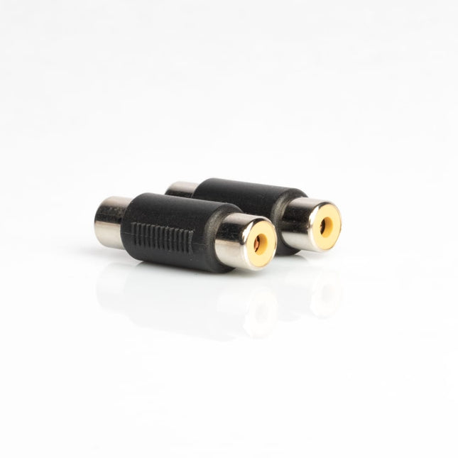 Adaptador 2xRCA Fêmea / 2xRCA Fêmea-Fichas e cabos-EDC-Music Stage