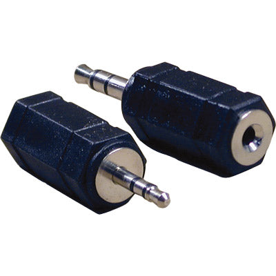 Adaptador 3,5 Macho ST / 2,5 Fêmea ST - Metálico-Fichas e cabos-SMI-Music Stage