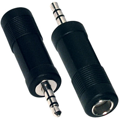 Adaptador 3,5 Macho ST / 6,35 Fêmea ST-Fichas e cabos-SMI-Music Stage