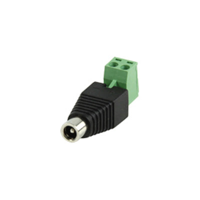 Adaptador Alimentação DC Macho Ø2,5x5,5mm/ Terminal Parafuso-Fichas e cabos-SMI-Music Stage