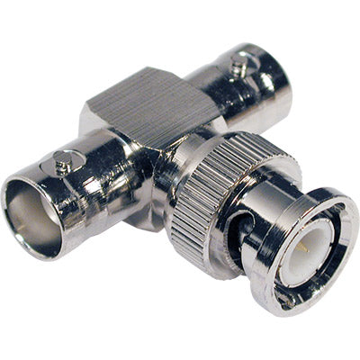 Adaptador BNC Macho / 2xBNC Fêmea-Fichas e cabos-SMI-Music Stage