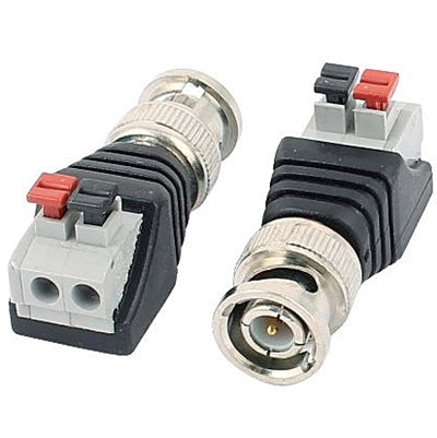 Adaptador BNC Macho/ Terminal Clip-Fichas e cabos-SMI-Music Stage