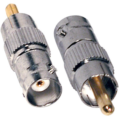 Adaptador RCA Macho / BNC Fêmea-Fichas e cabos-EDC-Music Stage