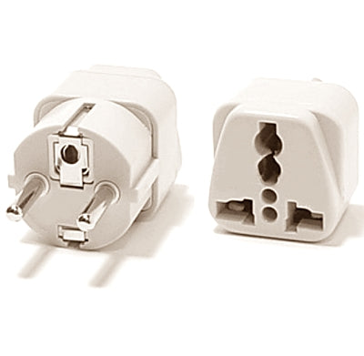 Adaptador Schuko Macho / Universal Fêmea-Electricidade-SMI-Music Stage