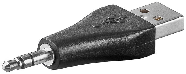 Adaptador USB "A" MAcho / 3,5 Macho ST-Fichas e cabos-SMI-Music Stage