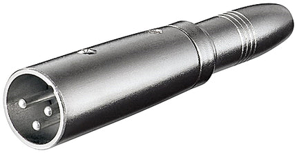 Adaptador XLR Macho / 6,35 Fêmea Mono-Fichas e cabos-SMI-Music Stage