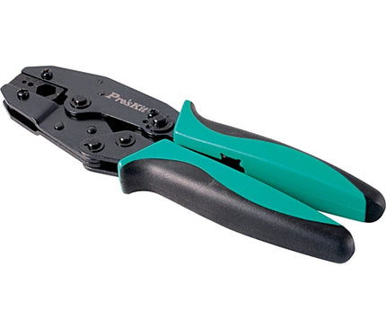 Alicate Cravar Fichas BNC - Cabo RG8-RJ11-RG174-RG179-RG213-Apoio tacnicobricol-ProsKit-Music Stage