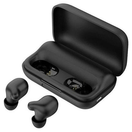 Auriculares Bluetooth Haylou T15 (Preto) - XIAOMI-Bluetooth, Powerbank-Haylou-Music Stage