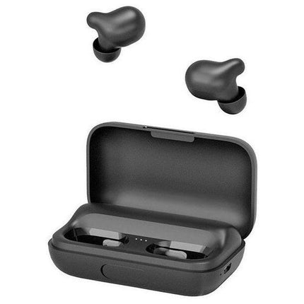 Auriculares Bluetooth Haylou T15 (Preto) - XIAOMI-Bluetooth, Powerbank-Haylou-Music Stage