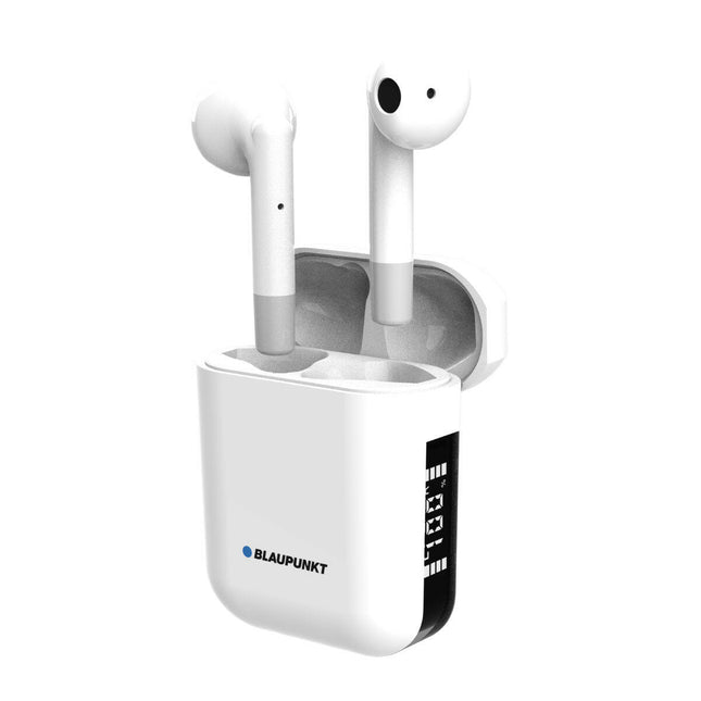 Auriculares Bluetooth c/ Caixa de Carregamento - Branco-Auscultadores - Sem Fios-Blaupunkt-Music Stage