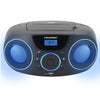 Rádio Portátil Bluetooth 12W Boombox - Preto