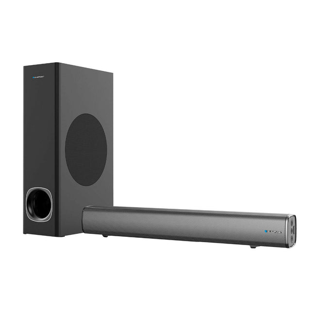 Barra Som Bluetooth 120W c/ Subwoofer - Preto-Colunas Portáteis-Blaupunkt-Music Stage