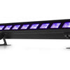 Barra Profissional "2-EM-1" 8 LEDs 3W Branco+UV (Luz Negra) BUVW83 - beamZ