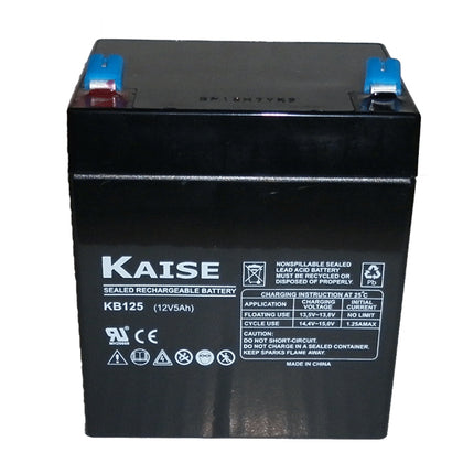Bateria Ácida 12V 5Ah (90x100x70mm)-Energia-Kaise-Music Stage