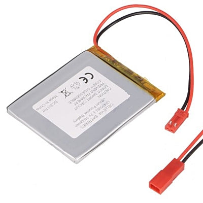 Bateria Li-Po 3,7V 1400mAh c/ Cabos - 4,5x50x63,5mm-Energia-SMI-Music Stage