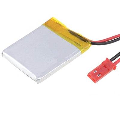 Bateria Li-Po 3,7V 400mAh c/ Cabos - 4x30x35mm-Energia-SMI-Music Stage