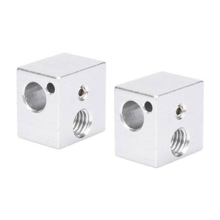 Bloco Aquecimento 16x16x12mm - Alumínio-Robotica e prototipagem-SMI-Music Stage