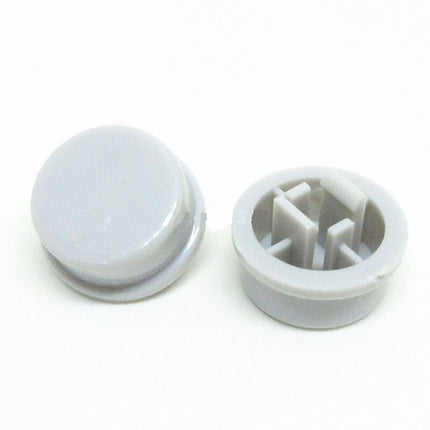 Botão p/ Pulsador - 12x12x7,3mm - Branco-Componentes eletronicos-SMI-Music Stage