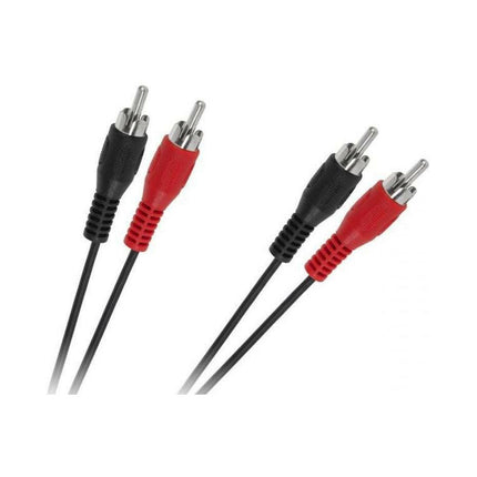 Cabo 2 RCA Macho - 2 RCA Macho (3 mts)-Cabos-SMI-Music Stage