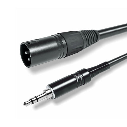 Cabo 3,5 Macho ST / XLR Macho 2mt-Cabos-Emelec-Music Stage