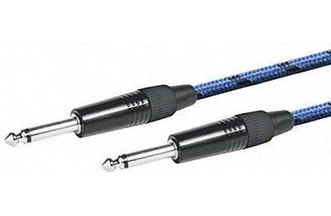 Cabo 6,35 Macho Mono / 6,35 Macho Mono Nylon - 10mt-Cabos de Audio-Emelec-Music Stage