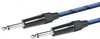 Cabo 6,35 Macho Mono / 6,35 Macho Mono Nylon - 3mt-Cabos-Emelec-Music Stage