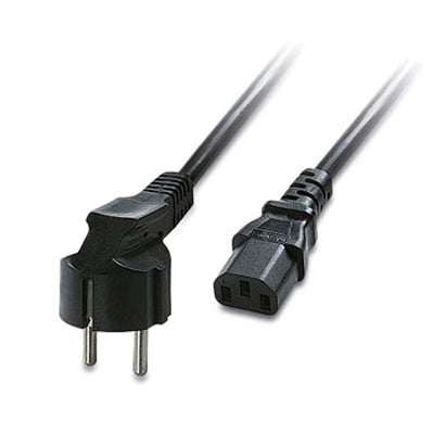 Cabo Alimentação Schuko Macho / IEC-C13 Fêmea 3mt Preto-Cabos-SMI-Music Stage
