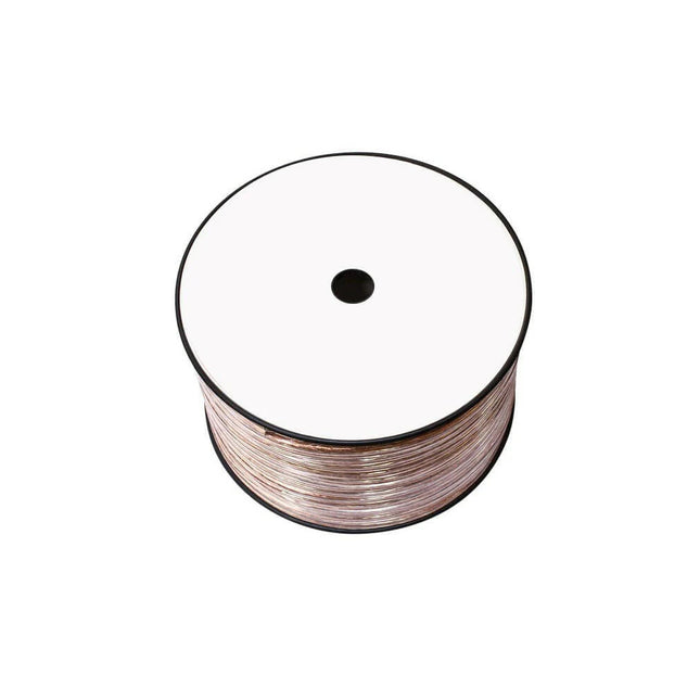 Cabo Coluna 2x0,50mm² Transparente 100mt - Bobine-Fichas e cabos-SMI-Music Stage