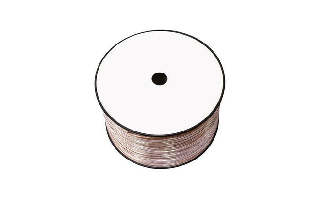 Cabo Coluna 2x1mm² Transparente 100mt - Bobine-Rolos de Audio-Smi-Music Stage
