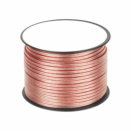 Cabo Coluna 2x1mm² Transparente 100mt - Rolo-Fichas e cabos-SMI-Music Stage