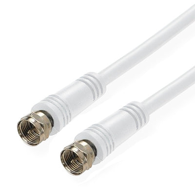 Cabo F Macho / F Macho 2mt - Branco-Fichas e cabos-Karma-Music Stage