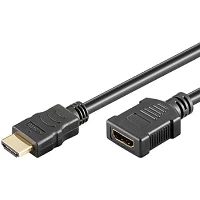 Cabo HDMI Macho / HDMI Fêmea 2mt-Cabos-MP-Music Stage