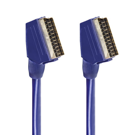 Cabo Scart Macho / Scart Macho 1,5mt - 8mm-Cabos-DCU-Music Stage