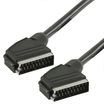 Cabo Scart Macho / Scart Macho 1,5mt-Cabos-MP-Music Stage