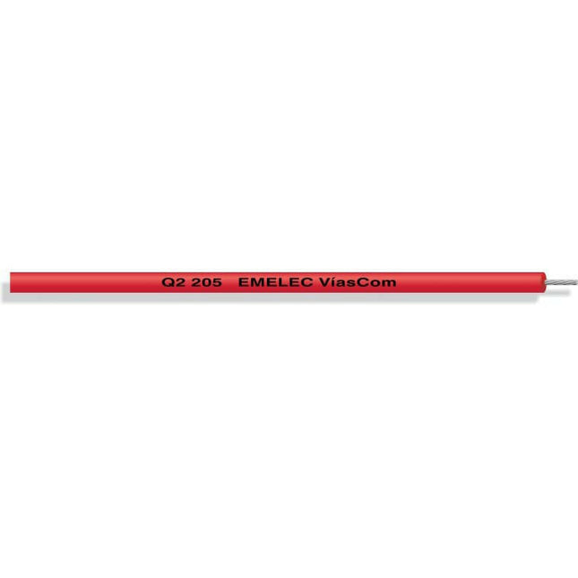 Cabo Teste 1x0,50mm² Vermelho 100mt-Fichas e cabos-Emelec-Music Stage