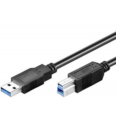 Cabo USB 3.0 "A" Macho / USB 3.0 "B" Macho 1mt-Fichas e cabos-SMI-Music Stage