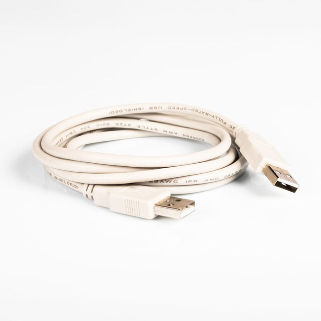 Cabo USB "A" Macho / USB "A" Macho 1,8mt-Fichas e cabos-SMI-Music Stage