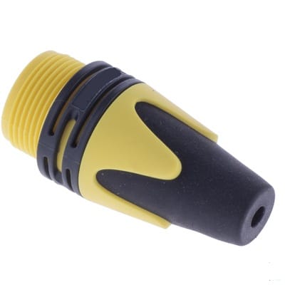 Casquilho p/ Ficha XLR - Amarelo-Fichas e cabos-SMI-Music Stage
