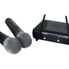 Central 2 Microfones Mão UHF 2 Canais s/ Fios (STWM722)