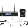 Central Microfone Cabeça/Lapela UHF 16 Canais s/ Fios (WM61B)