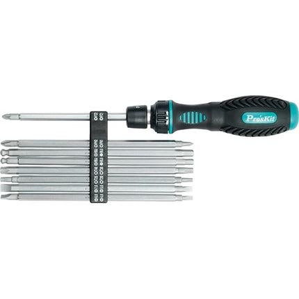 Chave c/ Pontas Reversíveis-Apoio tacnicobricol-ProsKit-Music Stage