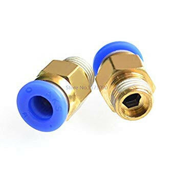 Conector União p/ Tubo Filamento 1.75mm-Robotica e prototipagem-SMI-Music Stage