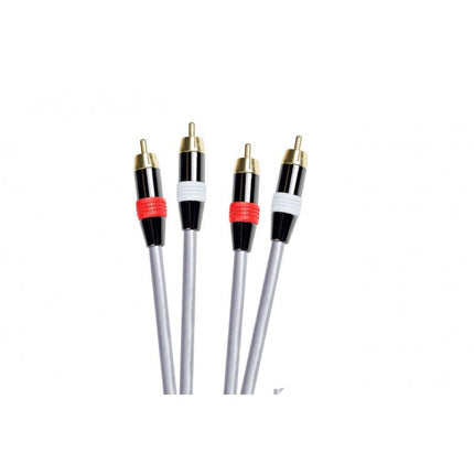 Cabo 2xRCA Macho / 2xRCA Macho 1mt-Cabos-DCU-Music Stage