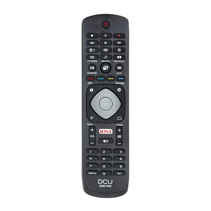 Comando TV Universal p/ Philips-Tv audio e video-DCU-Music Stage